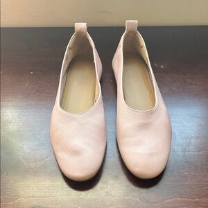 Everlane Soft Pink Leather Flats